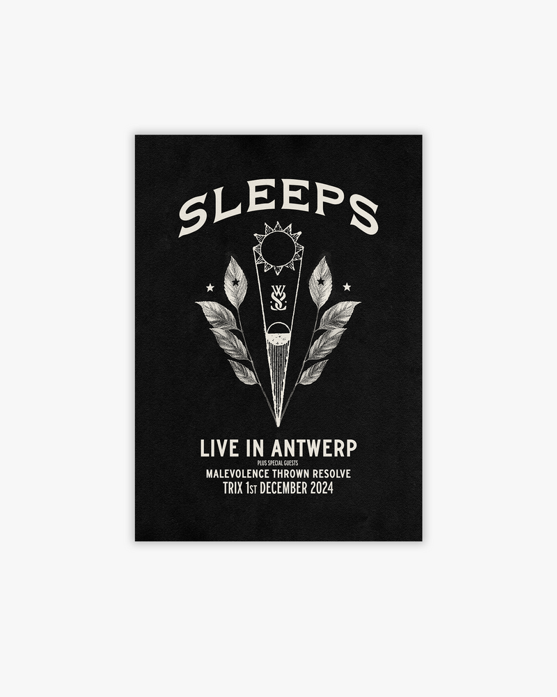 ANTWERP NIGHT 2 A3 EXCLUSIVE PRINT