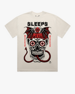 DEATH TRAITORS T-SHIRT - BONE