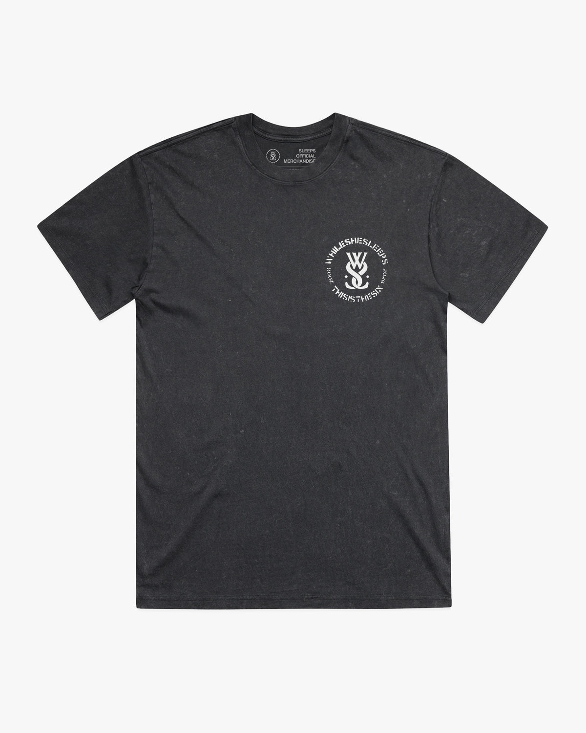 THIS IS THE SIX STONEWASHED T-SHIRT