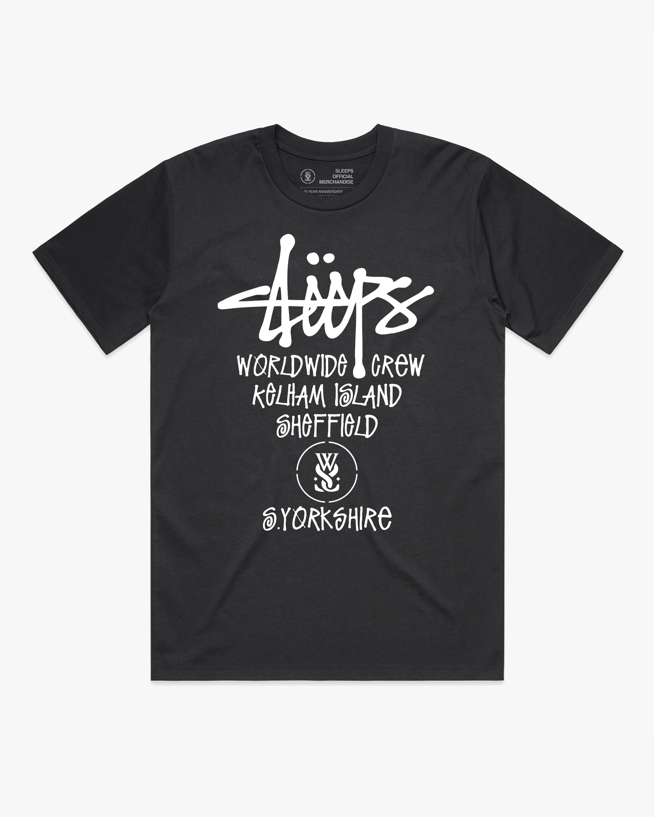 WORLDWIDE CREW T-SHIRT – SLEEPS BROTHERS.
