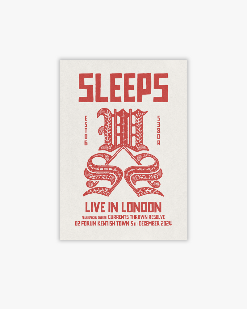 LONDON NIGHT 1 A3 EXCLUSIVE PRINT