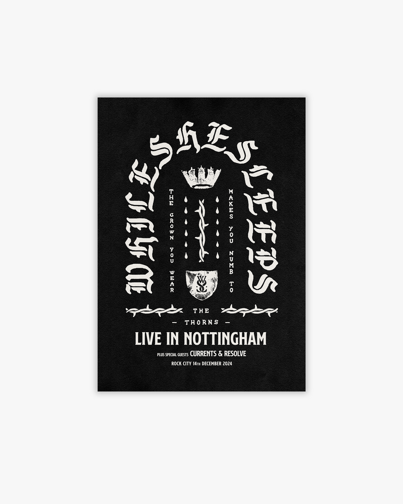 NOTTINGHAM A3 EXCLUSIVE PRINT