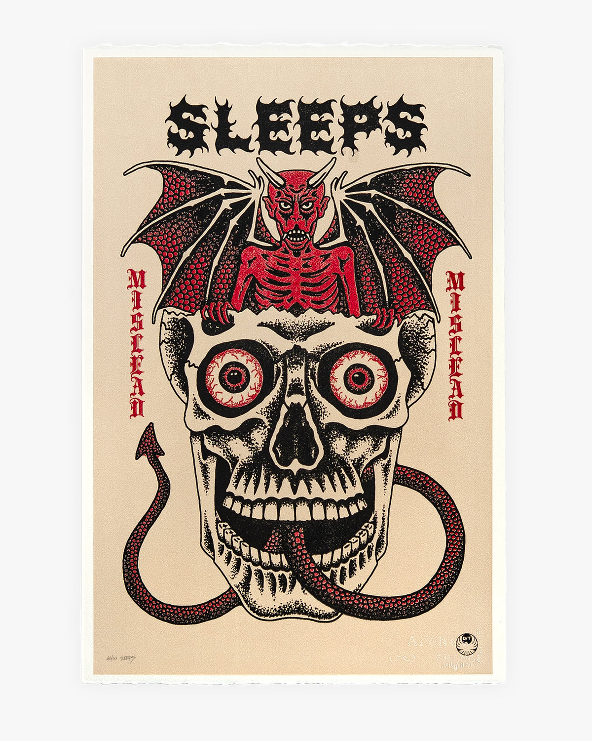 DEATH TRAITORS SCREENPRINT