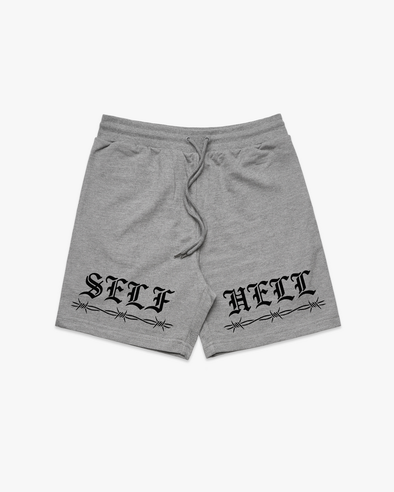 SELF HELL SHORTS - GREY