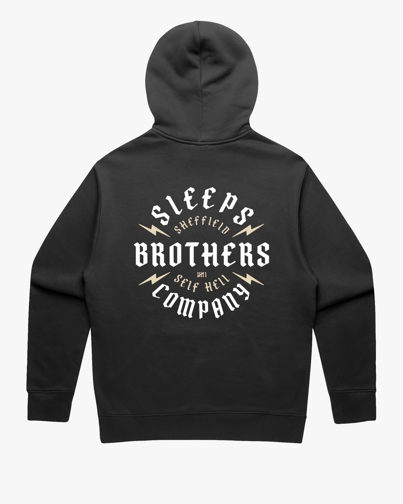 SLEEPS BROS ZIP HOODIE