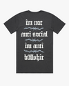 SOCIAL SKULL T-SHIRT