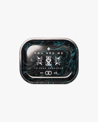 YOU ARE WE METAL TRAY