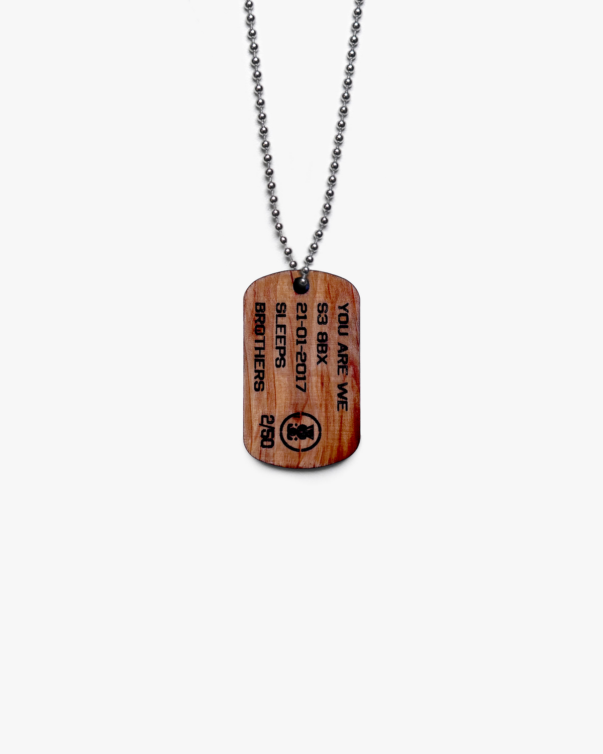 CHARITY 'YOU ARE WE' DOG TAG